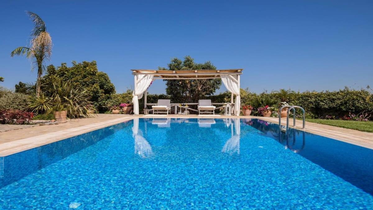 Chania Secluded Gem - Kallithea Private Pool Villa Pemonia Kültér fotó